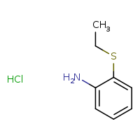 2-(ethylsulfanyl)aniline hydrochloride