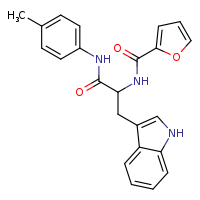 2-(furan-2-ylformamido)-3-(1H-indol-3-yl)-N-(4-methylphenyl)propanamide