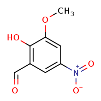 2-hydroxy-3-methoxy-5-nitrobenzaldehyde