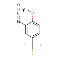 2-isocyanato-1-methoxy-4-(trifluoromethyl)benzene