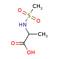 2-methanesulfonamidopropanoic acid