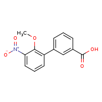 2'-methoxy-3'-nitro-[1,1'-biphenyl]-3-carboxylic acid
