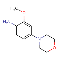 2-methoxy-4-(morpholin-4-yl)aniline