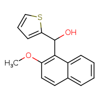 (2-methoxynaphthalen-1-yl)(thiophen-2-yl)methanol
