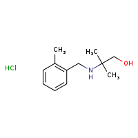 2-methyl-2-{[(2-methylphenyl)methyl]amino}propan-1-ol hydrochloride