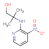 2-methyl-2-[(3-nitropyridin-2-yl)amino]propan-1-ol