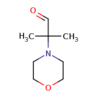 2-methyl-2-(morpholin-4-yl)propanal