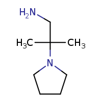 2-methyl-2-(pyrrolidin-1-yl)propan-1-amine