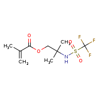 2-methyl-2-(trifluoromethanesulfonamido)propyl 2-methylprop-2-enoate