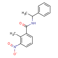 2-methyl-3-nitro-N-(1-phenylethyl)benzamide