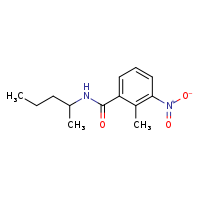 2-methyl-3-nitro-N-(pentan-2-yl)benzamide
