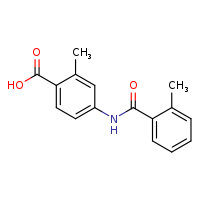 2-methyl-4-(2-methylbenzamido)benzoic acid