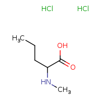 2-(methylamino)pentanoic acid dihydrochloride