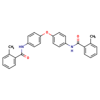 2-methyl-N-{4-[4-(2-methylbenzamido)phenoxy]phenyl}benzamide