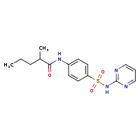 2-methyl-N-{4-[(pyrimidin-2-yl)sulfamoyl]phenyl}pentanamide
