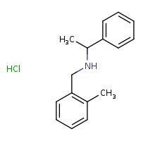 [(2-methylphenyl)methyl](1-phenylethyl)amine hydrochloride