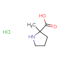 2-methylpyrrolidine-2-carboxylic acid hydrochloride