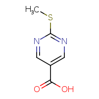 2-(methylsulfanyl)pyrimidine-5-carboxylic acid