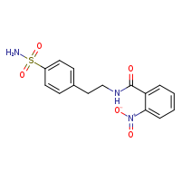 2-nitro-N-[2-(4-sulfamoylphenyl)ethyl]benzamide
