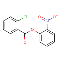 2-nitrophenyl 2-chlorobenzoate