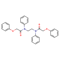 2-phenoxy-N-[2-(2-phenoxy-N-phenylacetamido)ethyl]-N-phenylacetamide