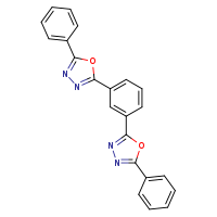 2-phenyl-5-[3-(5-phenyl-1,3,4-oxadiazol-2-yl)phenyl]-1,3,4-oxadiazole