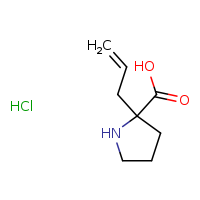 2-(prop-2-en-1-yl)pyrrolidine-2-carboxylic acid hydrochloride