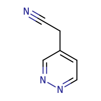 2-(pyridazin-4-yl)acetonitrile