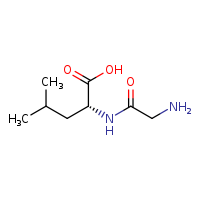 (2R)-2-(2-aminoacetamido)-4-methylpentanoic acid