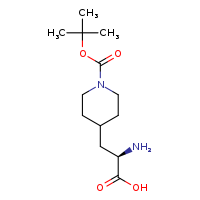 (2R)-2-amino-3-[1-(tert-butoxycarbonyl)piperidin-4-yl]propanoic acid