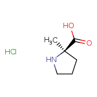 (2R)-2-methylpyrrolidine-2-carboxylic acid hydrochloride