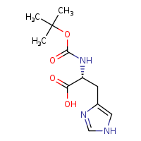 (2R)-2-[(tert-butoxycarbonyl)amino]-3-(1H-imidazol-4-yl)propanoic acid