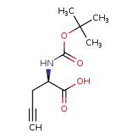 (2R)-2-[(tert-butoxycarbonyl)amino]pent-4-ynoic acid