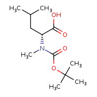 (2R)-2-[(tert-butoxycarbonyl)(methyl)amino]-4-methylpentanoic acid