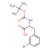(2R)-3-(3-bromophenyl)-2-[(tert-butoxycarbonyl)amino]propanoic acid