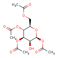 [(2R,3R,4R,5S,6S)-3,4,6-tris(acetyloxy)-5-hydroxyoxan-2-yl]methyl acetate