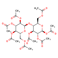 [(2R,3R,4S,5R,6S)-4,5,6-tris(acetyloxy)-3-{[(2R,3R,4S,5R,6R)-3,4,5-tris(acetyloxy)-6-[(acetyloxy)methyl]oxan-2-yl]oxy}oxan-2-yl]methyl acetate