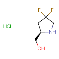 [(2R)-4,4-difluoropyrrolidin-2-yl]methanol hydrochloride