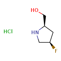 [(2R,4R)-4-fluoropyrrolidin-2-yl]methanol hydrochloride