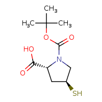 (2R,4S)-1-(tert-butoxycarbonyl)-4-sulfanylpyrrolidine-2-carboxylic acid