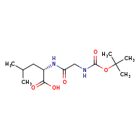 (2S)-2-{2-[(tert-butoxycarbonyl)amino]acetamido}-4-methylpentanoic acid