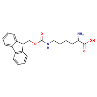 (2S)-2-amino-6-{[(9H-fluoren-9-ylmethoxy)carbonyl]amino}hexanoic acid