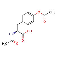 (2S)-3-[4-(acetyloxy)phenyl]-2-acetamidopropanoic acid