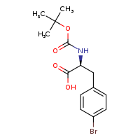 (2S)-3-(4-bromophenyl)-2-[(tert-butoxycarbonyl)amino]propanoic acid