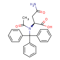 (2S)-3-carbamoyl-2-[N-(triphenylmethyl)acetamido]propanoic acid