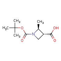 (2S,3R)-1-(tert-butoxycarbonyl)-2-methylazetidine-3-carboxylic acid