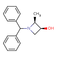 (2S,3S)-1-(diphenylmethyl)-2-methylazetidin-3-ol