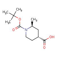 (2S,4R)-1-(tert-butoxycarbonyl)-2-methylpiperidine-4-carboxylic acid