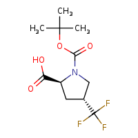 (2S,4R)-1-(tert-butoxycarbonyl)-4-(trifluoromethyl)pyrrolidine-2-carboxylic acid