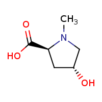 (2S,4R)-4-hydroxy-1-methylpyrrolidine-2-carboxylic acid